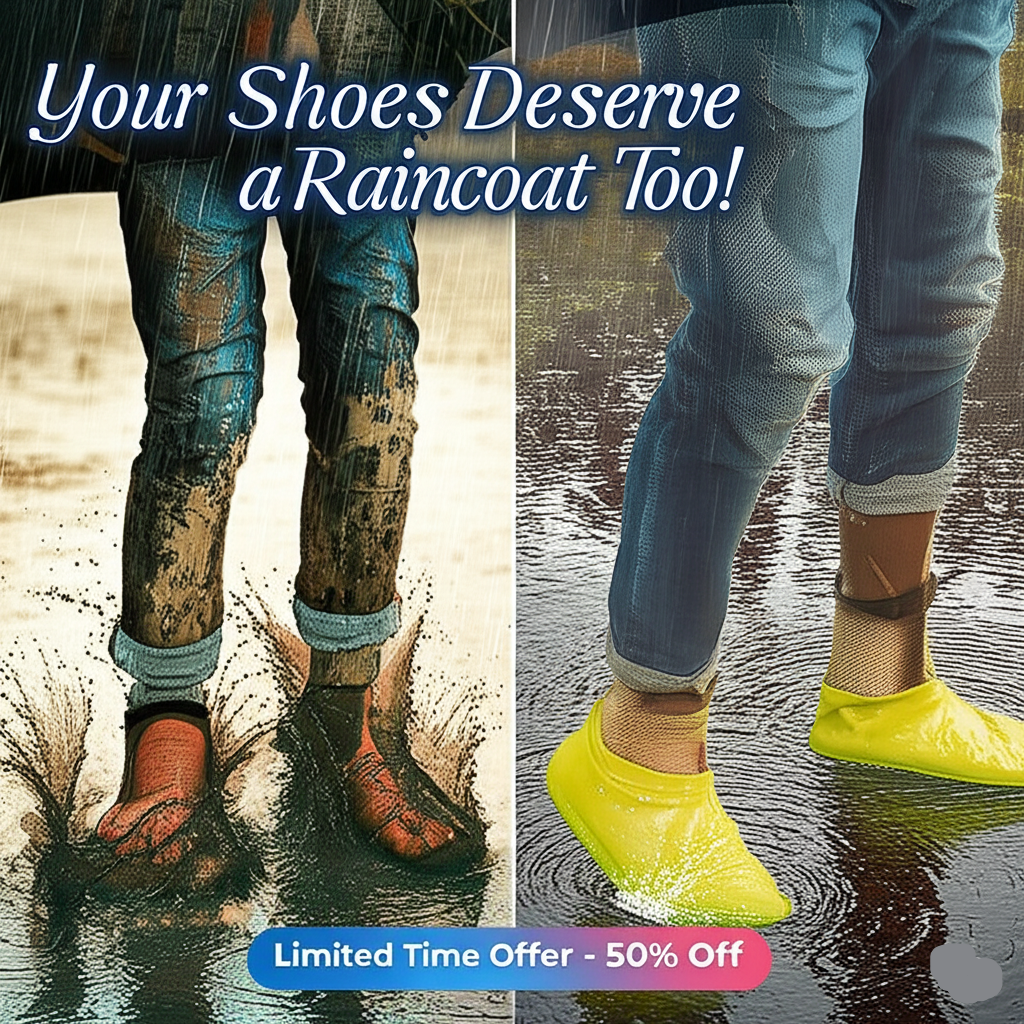 Waterproof Silicone Shoe Covers !