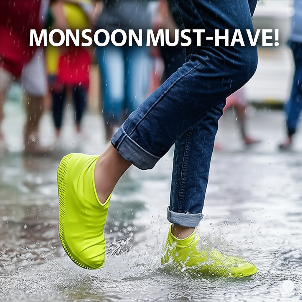Waterproof Silicone Shoe Covers !