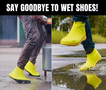Waterproof Silicone Shoe Covers !